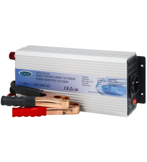 SINIAALTOINVERTTERI 12V/230V 1000W kuva