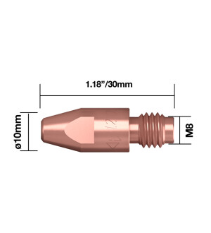 VIRTASUUTIN M8 0,8MM/30MM 10 KPL PARWELD kuva
