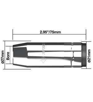 KAASUSUUTIN 16MM 2 KPL XP8 PARWELD kuva