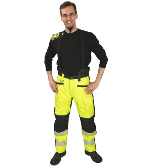 TALVIHOUSUT 2XL AMETISTI FL.KELT/MUSTA L kuva