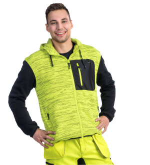 FLEECE NEULETAKKI 2XL INDIUM KELTAINEN/M kuva