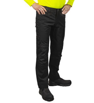 HOUSUT STRETCH 5XL KROMIITTI MUSTA kuva