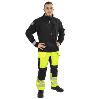 SOFTSHELL TAKKI 2XL RYDER MUSTA kuva