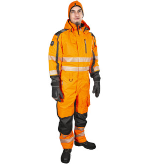 TALVIHAALARI 2XL ANOR FL.OR/MUSTA LK3 EN kuva