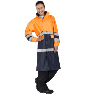 SADETAKKI M KULTA PITKÄ FL.OR/T.SININEN  kuva