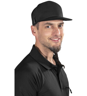 LIPPALAKKI LOUIS FLAT BILL MUSTA kuva