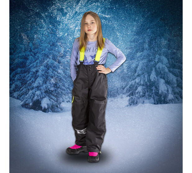 LASTEN TALVIHOUSUT ANTHONY MUSTA 2 TUOTEKOODI PAT581M kuva