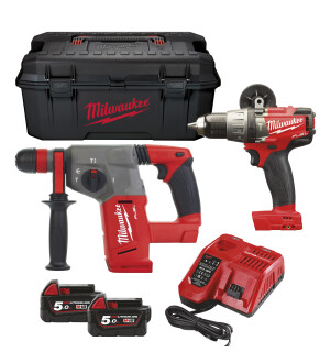 AKKUKONESARJA M18 SET2I-502W 5,0AH POWER kuva