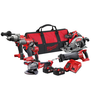 AKKUKONESARJA M18 FPP6C-502B 5,0AH POWER kuva