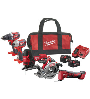 AKKUKONESARJA M18 FPP5K-502B 5,0AH POWER kuva