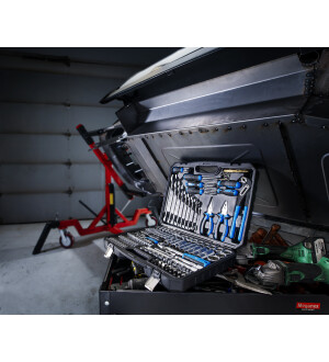 TYÖKALUSARJA 1/4' JA 1/2' 127-OS. kuva