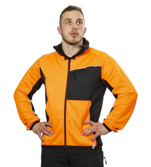 FLEECE TAKKI STRETCH 2XL CAYDEN ORANS/MU kuva