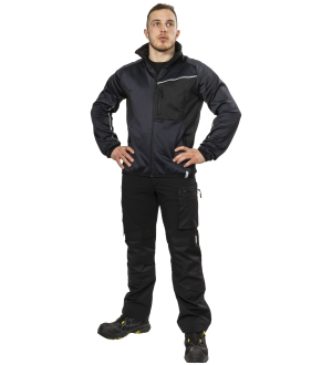 FLEECE TAKKI STRETCH L CAYDEN T.NAVY/MUS kuva