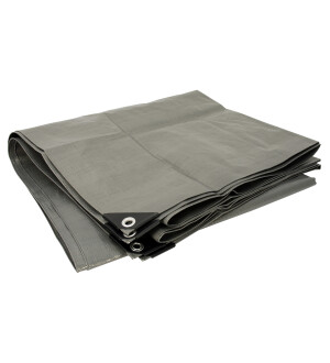 RASKASPEITE N. 4X6M HARMAA 160G/M2 kuva