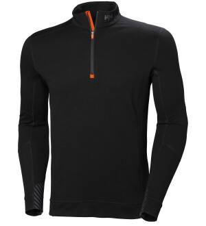 ALUSPAITA 4XL MERINO HH LIFA MUSTA PITKÄ kuva