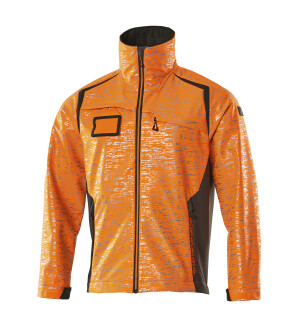 SOFTSHELL TAKKI L FL.ORANSSI/T.HARMAA kuva