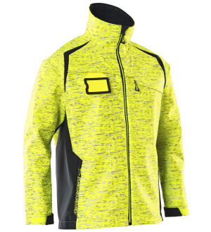 SOFTSHELL TAKKI M FL.KELT/MUSTA ACCEL.SA kuva