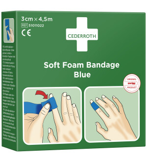 SOFT LAASTARI SININEN 3CM X 4,5M kuva