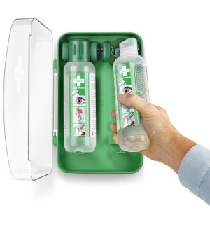 SILMÄNHUUHTELUKAAPPI 2X500ML JA JV OHJEK kuva