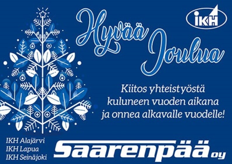 JOULUTERVEHDYS 2021 Saarenpaa Oy