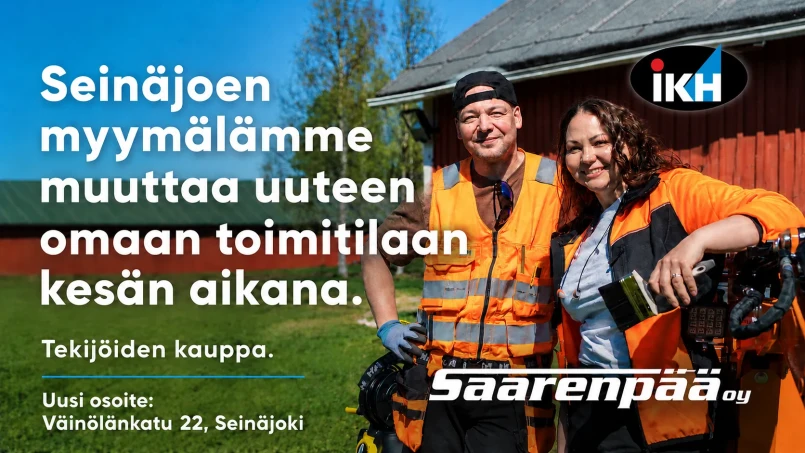 IKH Seinajoki muuttaa 2026 TIETO SOMEEN