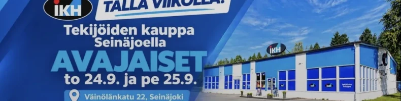 Avajaistarjoukset | IKH Seinäjoki 2026